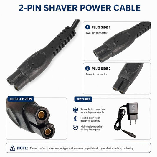 HQ5308 5V Replacement Charger For Philips Shaver X5000 Series / S1113 / S2313 / PQ888 / PQ889 Electric Razor