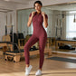 Zippered High-stretch Short-sleeved Bodysuit For Fitness Yoga, S, M, L, XL