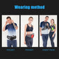 Waterproof waist bag with hands-free wearing options and integrated phone pocket.