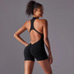 High-Intensity Tight-Fitting Backless Bodysuit/Yoga Wear, S, M, L, XL