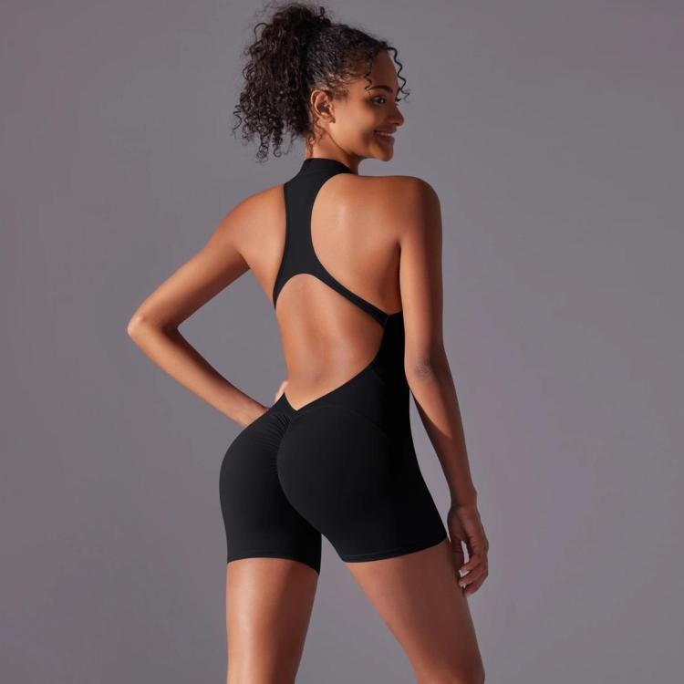 High-Intensity Tight-Fitting Backless Bodysuit/Yoga Wear, S, M, L, XL