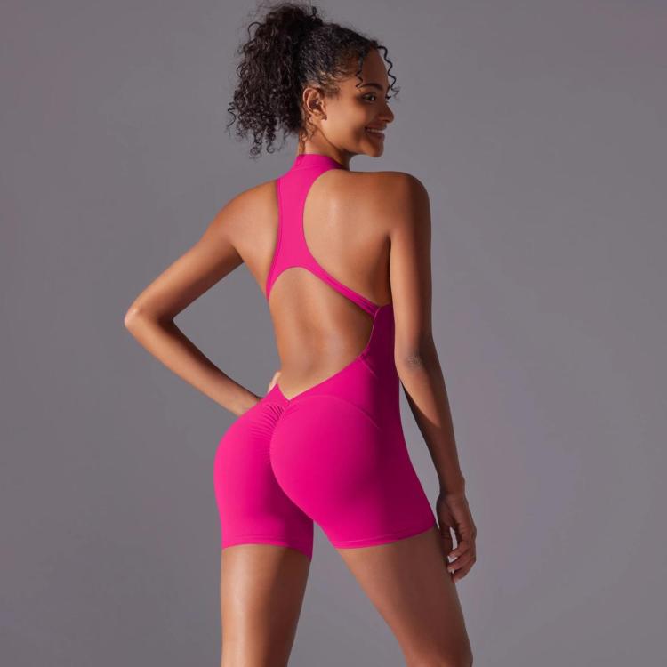 High-Intensity Tight-Fitting Backless Bodysuit/Yoga Wear, S, M, L, XL