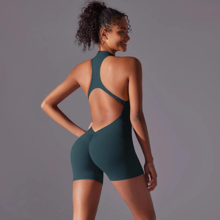 High-Intensity Tight-Fitting Backless Bodysuit/Yoga Wear, S, M, L, XL