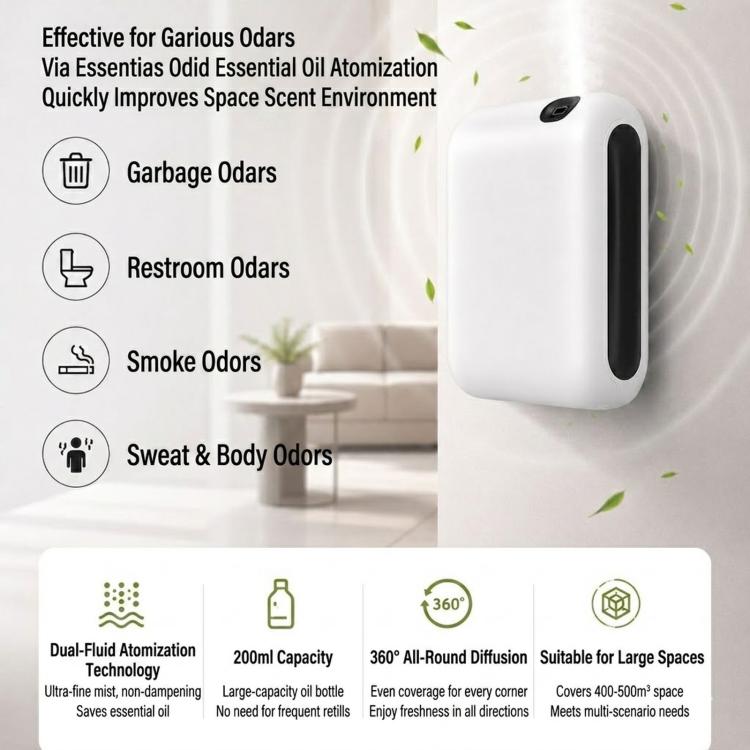 Home Smart Aromatherapy Diffuser Essential Oil Diffuser Automatic Fragrance Diffuser, OV2Pro US Plug, OV2Pro UK Plug, OV2Pro EU Plug, OV2Pro AU Plug, OV2 Battery+USB Power