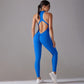 Long High-intensity Tight-fitting Backless Bodysuit/Yoga Wear, S, M, L, XL