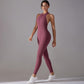Long High-intensity Tight-fitting Backless Bodysuit/Yoga Wear, S, M, L, XL