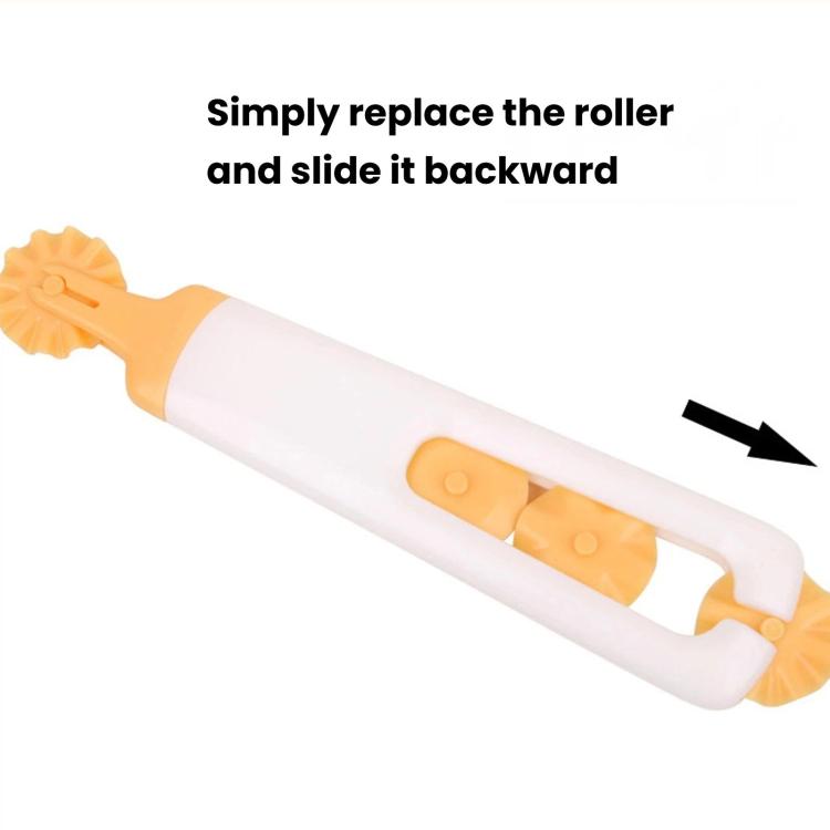 LsCook 4 In 1 Decorative Roller Cutter Set Baking and Cake Cutter
