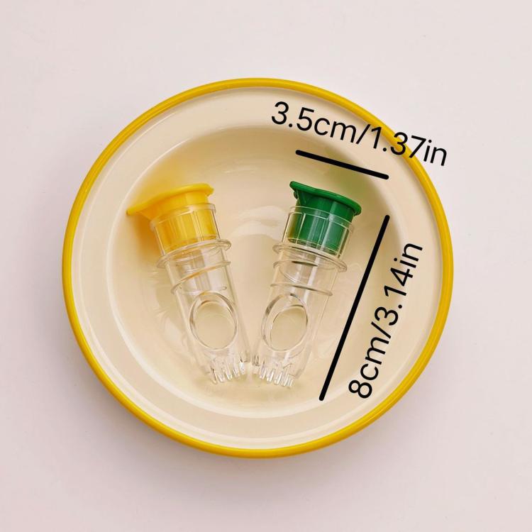 LsCook 2-Piece Set Lemon Manual Juicer