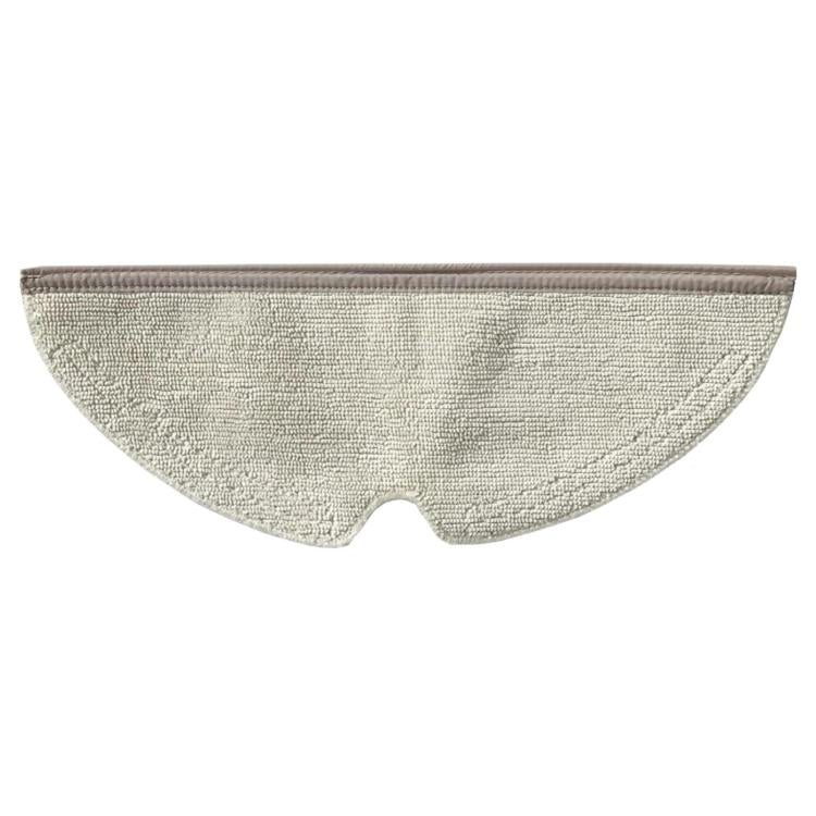 Grey half-round mop pad for robot vacuum