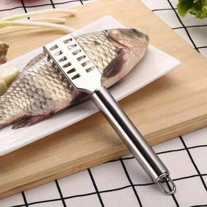 Stainless Steel Fish Scaler, LsCook Square