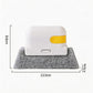 Measured window groove cleaner brush: white body, yellow scraper, and gray scrub pad