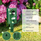 Green repeller front panel with indicator light, ultrasonic speaker, PIR sensor