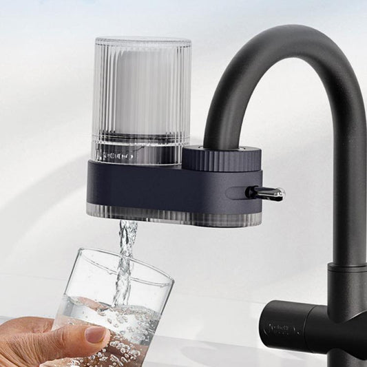Flexible Pressurized Faucet Filter For Kitchen, Washable Ceramic Core Tap Water Purifier, 1 Core Grey, 4 Core Grey, 1 Core White, 4 Core White