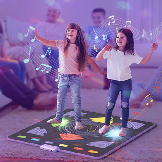 Home Sports Kids Light-Up Dance Mat, Wireless Musical Fitness Dance Machine