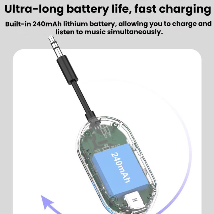 2 In 1 Remote Transmission Car Bluetooth Audio Adapter