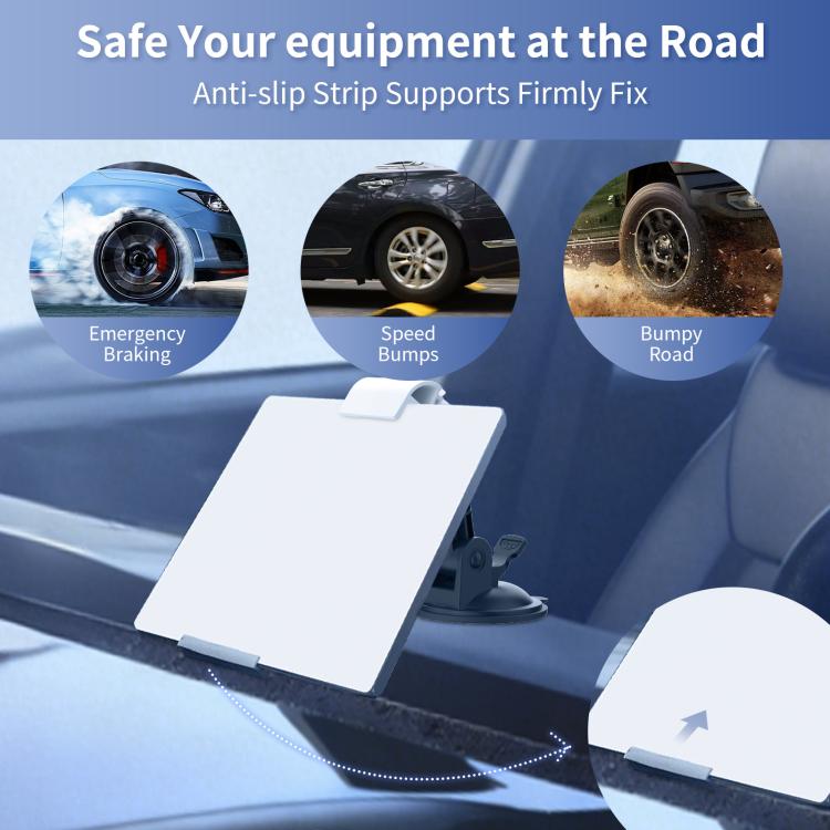 For Starlink Mini Device Center Console Car Mount, S2066 White