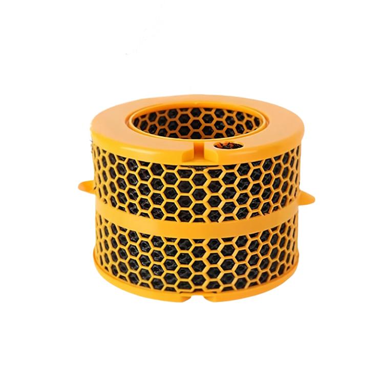 Yellow hex-mesh carbon fiber replacement filter cartridge for purifier humidifiers
