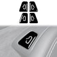 For Tesla Model 3 / Model Y 4pcs /Set Door Switch Stickers, Tesla Model 3 / Model Y