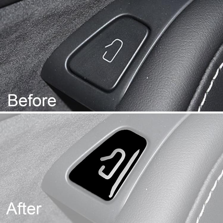 For Tesla Model 3 / Model Y 4pcs /Set Door Switch Stickers, Tesla Model 3 / Model Y