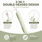 2-in-1 Seam Ripper and Needle Threader, Retractable Stitch Remover Tool for Hand Sewing, Double-Headed Threader & Seam Cutter