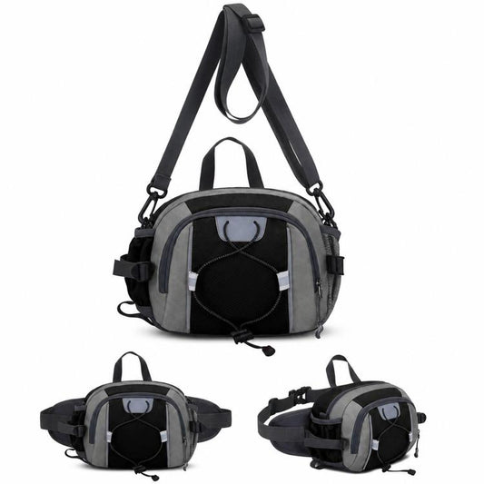 Large Capacity Sports Outdoor Hiking Waist Pack Multifunctional Waterproof Shoulder Bag