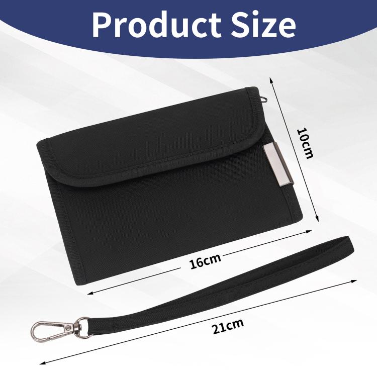 FRID Anti-Skimming Card Holder Multi-Functional Coin ID Pouch