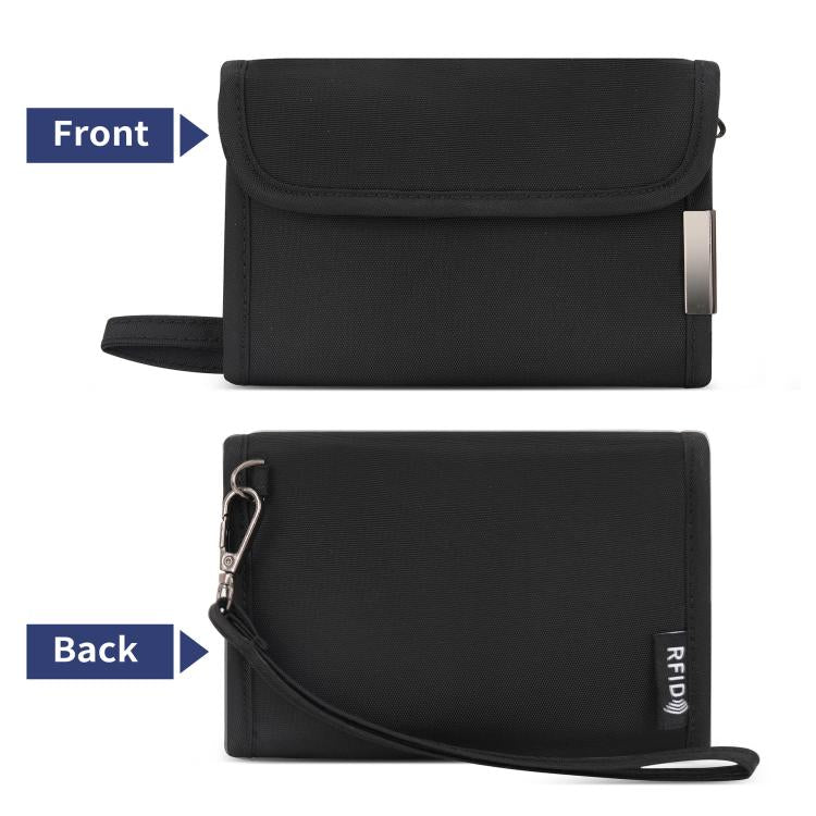 FRID Anti-Skimming Card Holder Multi-Functional Coin ID Pouch