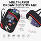 JUNLETU RFID Anti-Theft Card Holder Passport & ID Protector Ticket & Coin Pouch