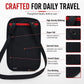 JUNLETU RFID Anti-Theft Card Holder Passport & ID Protector Ticket & Coin Pouch