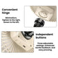 Car Rear Headrest Silent Three-speed Adjustable Cooling Fan