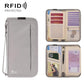 Passport ID Organizer RFID-Protected Cash Travel Document Pouch