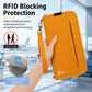 Passport ID Organizer RFID-Protected Cash Travel Document Pouch