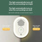 Plug-in ultrasonic repellent lamp with circular grille and night light indicator