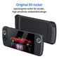 Black handheld gaming console with large 7-inch display and controller grips.