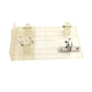 Glass bottle cutter tool with transparent base and adjustable metal cutting arm