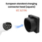 Type 2 EU Standard EV Charging Head Holder, Charging Pile Connector Bracket, For Type 2 EU Standard