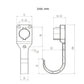 For J1772 US Standard Charging Head Holder, EV Charging Cable Bracket, For J1772 US Standard With Hook