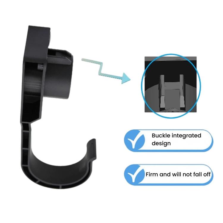 For J1772 US Standard Charging Head Holder, EV Charging Cable Bracket, For J1772 US Standard With Hook