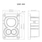 For EU CCS2 DC EV Charging Connector Bracket, For EU CCS2 DC