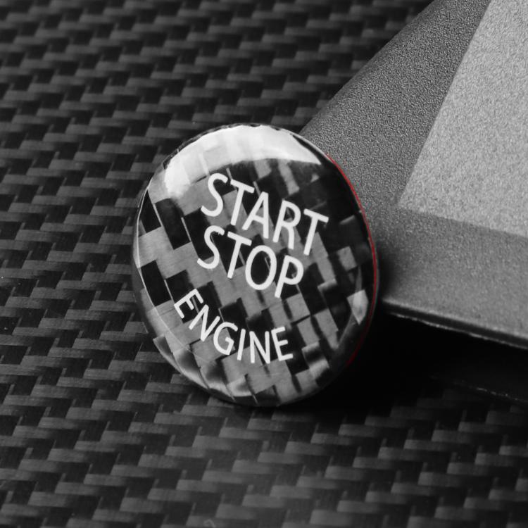 Epoxy Resin Engine Start Key Push Button Sticker For BMW F/E Chassis