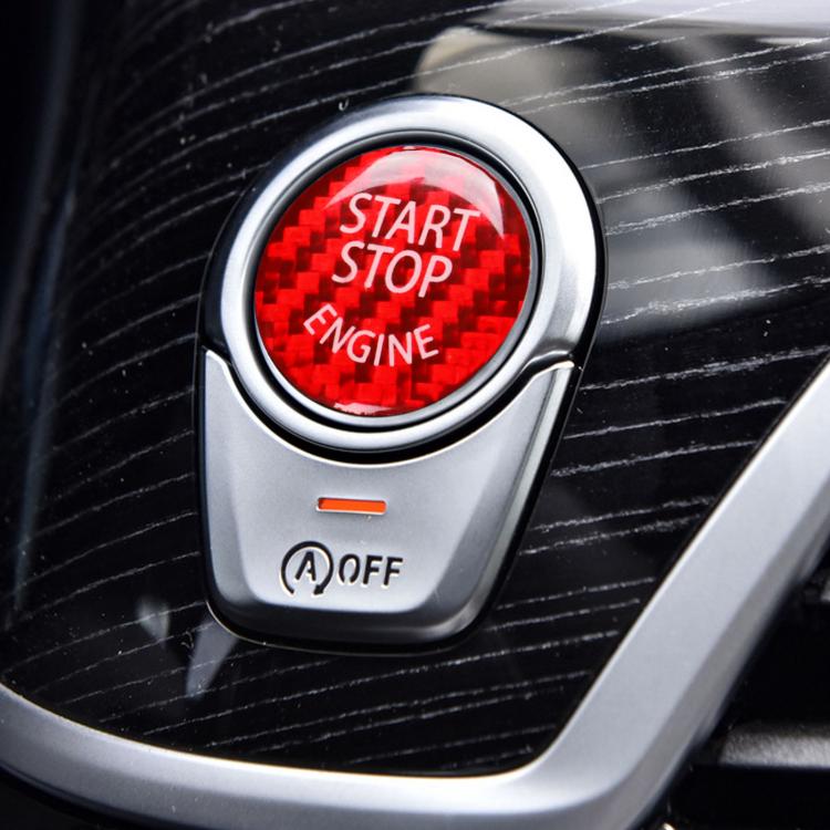 Epoxy Resin Engine Start Key Push Button Sticker For BMW F/E Chassis