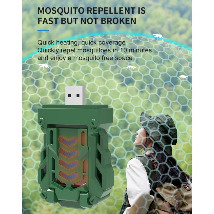 Portable USB Heated Mosquito Repellent For Outdoor Camping