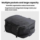Large Capacity Outdoor Travel Backpack, Multifunctional Waterproof Business Bag