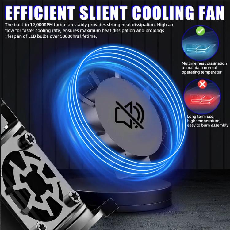 50W Motorcycle N13 Direct-Connect High-Power Lens Headlight