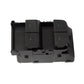 Driver window lift switch without wiring, black four-button control