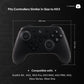 Hard-shell controller case dimensions shown for controller storage fit