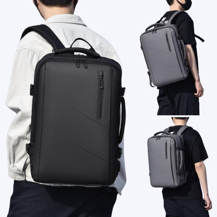 WEIXIER B683 Large Capacity Expandable Backpack Men Business Laptop Pack