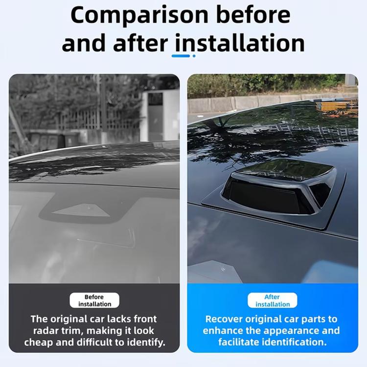 Car Roof Simulated LiDAR Decorative Cover Exterior Modification Accessory