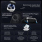 ES Pro controller features overview: built-in joystick stand and Hall effect triggers.