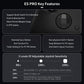 ES Pro key features graphic: quick switch support and adjustable joystick sensitivity.